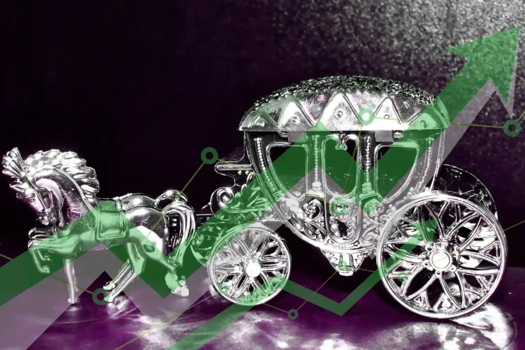 silver 2025 surge beats gold 71%	