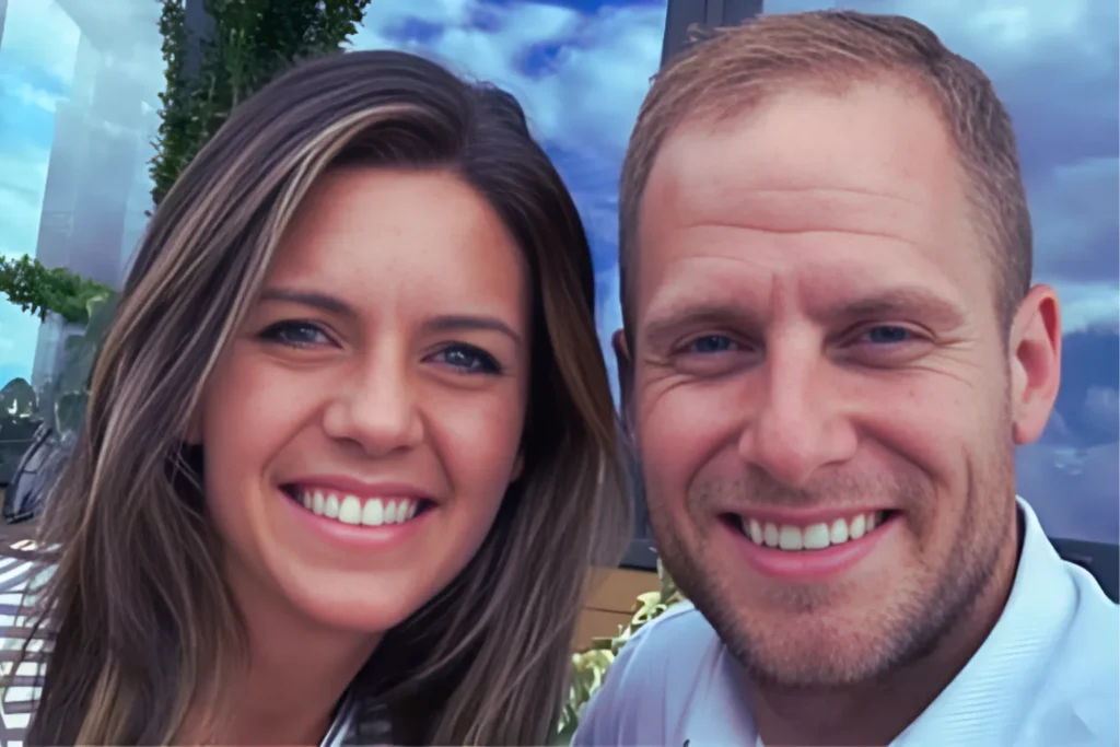 Caleb Flynn and wife Ashley Flynn in photo before Ohio staged shooting murder case